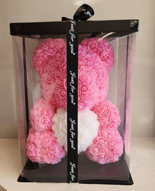 Deluxe Forever Rose Bear